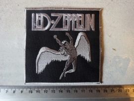 LED ZEPPELIN - GREY LOGO + SWAN