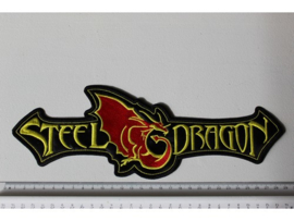 STEEL DRAGON - YELLOW/RED NAME LOGO