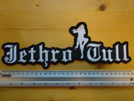 JETHRO TULL - WHITE NAME LOGO