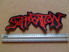 SUFFOCATION - RED LOGO