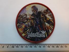 JUDAS PRIEST - REDEEMER OF SOULS ( BROWN BORDER ) WOVEN