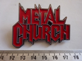 METAL CHURCH - RED LOGO