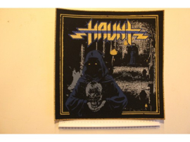 HAUNT - MIND FREEZE ( GOLD GLITTER BORDER ) WOVEN