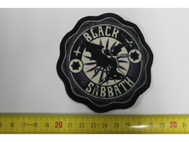 BLACK SABBATH - PURPLE/BEIGE LOGO ( PRINT )