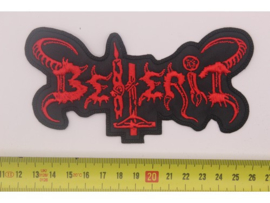 BEHERIT - RED NAME LOGO