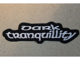 DARK TRANQUILLITY - WHITE NAME LOGO