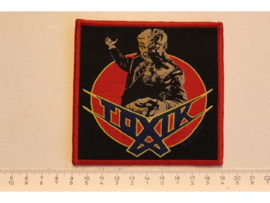 TOXIK - WORLD CIRCUS ( RED BORDER ) WOVEN