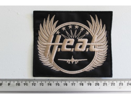 H.E.A.T. - BEIGE NAME LOGO