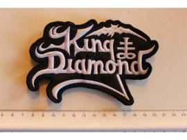 KING DIAMOND - WHITE NAME LOGO, DIFFERENT
