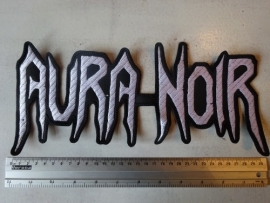 AURA NOIR - WHITE LOGO