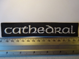 CATHEDRAL - WHITE LOGO ( STRIP )