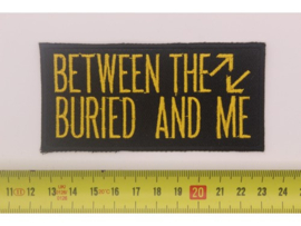 BETWEEN THE BURIED AND ME - YELLOW NAME LOGO