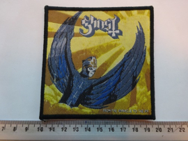 GHOST - FROM THE PINNACLE TO THE PIT ( BLACK BORDER ) WOVEN