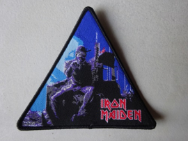 IRON MAIDEN - 2 MINUTES TO MIDNIGHT ( BLACK BORDER )WOVEN, NUMBERED