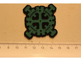 TYPE O NEGATIVE - PETER, JOSH, KENNY, JOHNNY ( BLACK BORDER ) WOVEN
