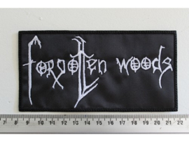 FORGOTTEN WOODS - WHITE NAME LOGO