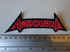 AIRBOURNE - RED/WHITE NAME LOGO ( DIFFERENT )