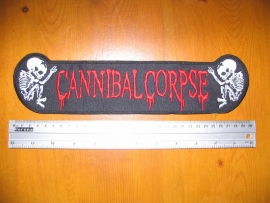 CANNIBAL CORPSE - RED LOGO + FETUS