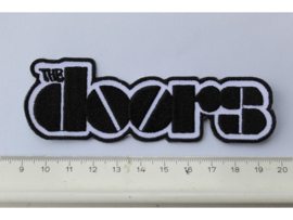 THE DOORS - BLACK/WHITE NAME LOGO