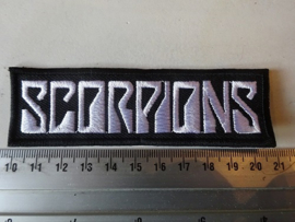 SCORPIONS - WHITE LOGO