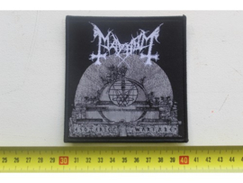 MAYHEM - ESOTERIC WARFARE ( BLACK BORDER ) WOVEN ( 2 )