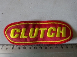 CLUTCH - RED/YELLOW LOGO ( OVAL )