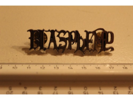 BLASPHEMY - CUT OUT NAME LOGO ( 3D )