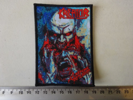KREATOR - EXTREME AGGRESSION ( WOVEN, BLACK BORDER ) NUMBERED.