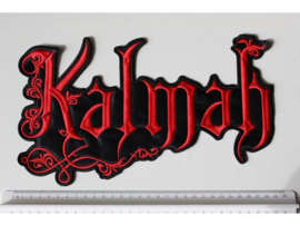 KALMAH - RED NAME LOGO