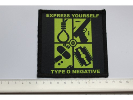 TYPE O NEGATIVE - EXPRESS YOURSELF ( PRINT )
