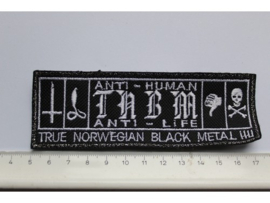 TAAKE - ANTI HUMAN - ANTI LIFE ( SILVER BORDER )