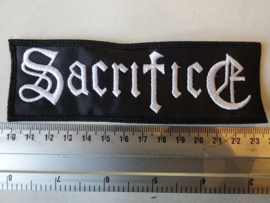 SACRIFICE - WHITE LOGO