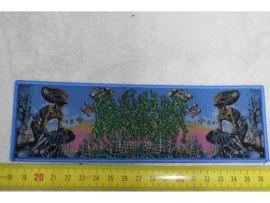 BLOOD INCANTATION - HIDDEN HISTORY OF THE HUMAN RACE ( BLUE BORDER ) WOVEN