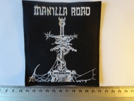 MANILLA ROAD - WHITE LOGO ( GREAT PATCH ! )