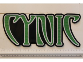 CYNIC - GREEN/WHITE NAME LOGO