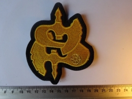 SAXON - S LOGO ( GOLD )