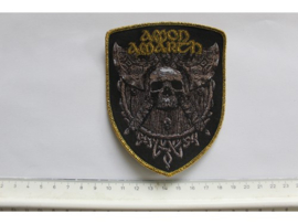 AMON AMARTH - VIKING ( GOLD BORDER ) WOVEN
