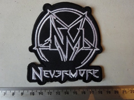 NEVERMORE - BLACK/WHITE NAME LOGO