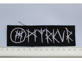 MYRKUR - WHITE NAME LOGO