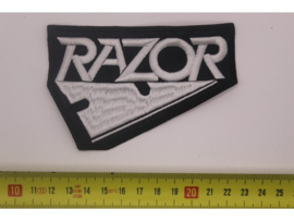 RAZOR - WHITE NAME LOGO