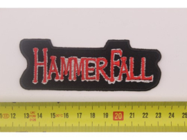 HAMMERFALL - RED/WHITE NAME LOGO