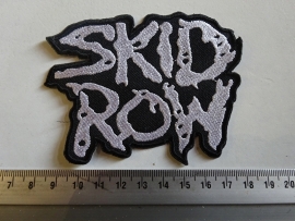 SKID ROW - WHITE NAME LOGO