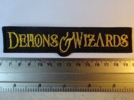 DEMONS & WIZARDS - YELLOW/GOLD LOGO