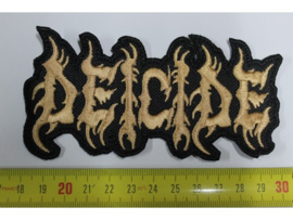 DEICIDE - BEIGE NAME LOGO