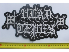 VLAD TEPES - WHITE NAME LOGO
