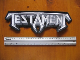 TESTAMENT - GREY LOGO