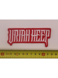 URIAH HEEP - RED/WHITE NAME LOGO