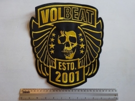 VOLBEAT - EST 2001 ( GOLD LOGO )
