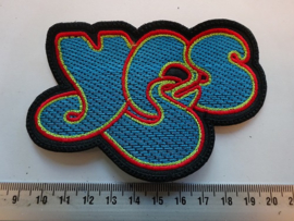 YES - BLUE/RED/YELLOW NAME LOGO