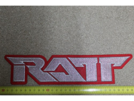 RATT - RED/WHITE NAME LOGO